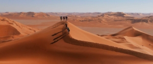 Trekking ins Leere Viertel im Oman